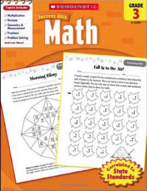 Scholastic Success with Math, Grade 3 (Scholastic Success with Workbooks: Math)