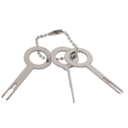 Car Wire Terminal Removal Tool Kit Wiring Connector Pin Release Extractor Puller Metal Handle