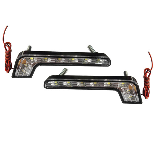 8 LED DRL Car Daytime Running Light
