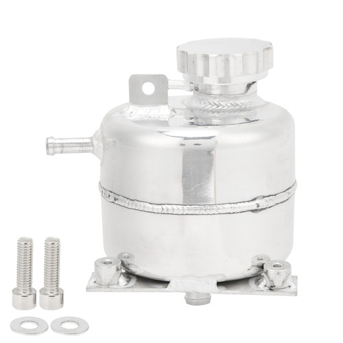 1.3L Car Coolant Water Overflow Expansion Tank Reservoir Aluminum Alloy 17137529273 Replacement for S R52 2002‑2006