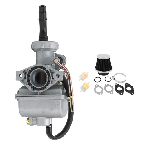 PZ20 Carburetor with 35mm Fuel Filter Motorcycle Universal Parts Replacement for 50cc 70cc 90cc 110cc 125cc ATV Go Kart