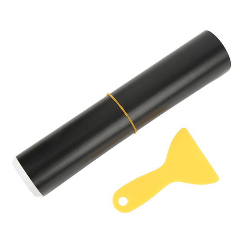 Car Windscreen Sun Strip Matte Black 130 X 20cm PVC Windshield Sun Protection Sticker Universal for Automobiles