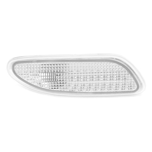 Car Right Side Marker 2038200821 Bumper Turn Signal Light Protector for MercedesBenz W203 EClass(White )