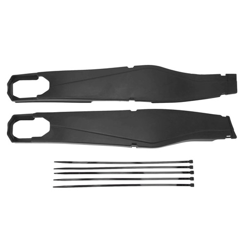 1 Pair Swingarm Guard Left Right Dustproof Rear Swing Arm Cover Protector Fit for EXC 125 200 250 300 350 400 450 500 Black Frosted