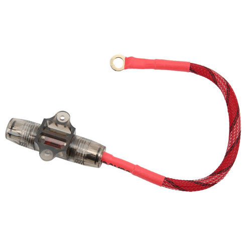 Sound Fuse Cable 8GA O Ring Terminal Copper Core Safe Car Amplifier Fuse Wire Holder for Boat