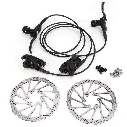 Bike Disc Brake Kit Universal Front Rear Caliper 29in Disc Brakes Lever for Electric Bicycle