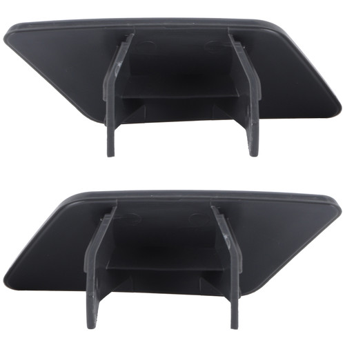 2pcs Bumper Headlight Washer Cover Lid Left Right 51112993585 51112993586 Fit for X1 E84 09‑12