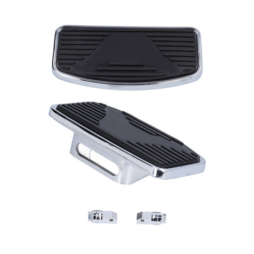 2pcs Adjustable Motorcycle Floorboard Wide Footboard Footrests Fit for Honda VTX1300 VTX1800