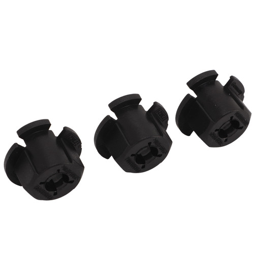 3PCS Radar Alignment Mounting Clip 36806‑TLA‑A01 Replacement for Civic Accord  CR-V Black