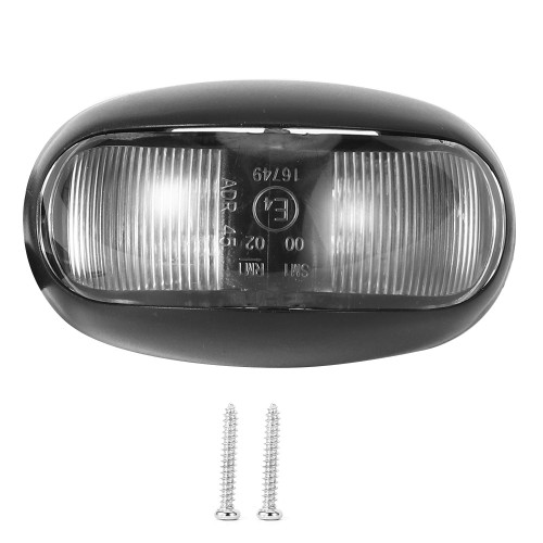 2LED Side Marker Light Blinker Signal Indicator Waterproof Bright Lamp for Car Truck 10‑30V
