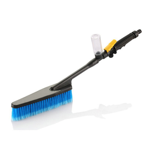 Car Wash Brush Long Handle Cleaning Brush with Soap Sprayer for Motorcycle Kitchen Car Wash Brush