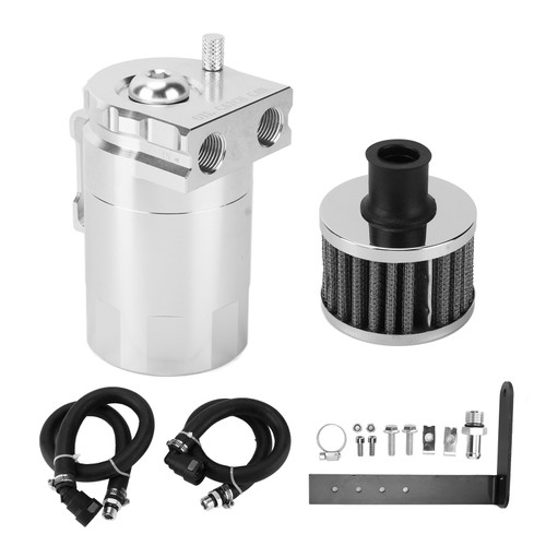 Passenger Side Oil Water Separator Replacement for F150 5.0L 6.2L 3.5EB 2.7EB 2011‑2021Silver
