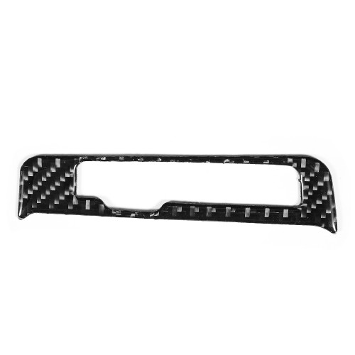 Carbon Fiber Gear Shift Panel Control Cover Decoration Sticker Kit Fit for Audi A4 B8 A5 Q5