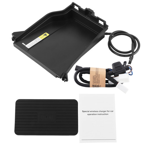 Car Wireless Charger Fast Charging Pad 15W Phone Holder Fit for Land Cruiser 2016‑2020