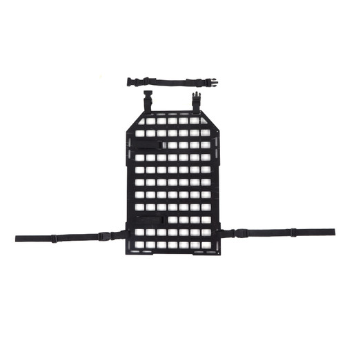 21.65x14.17in Backseat Car Organizer Rigid Hunting Molle Insert Panel with Fastening Straps for Cars SUVs