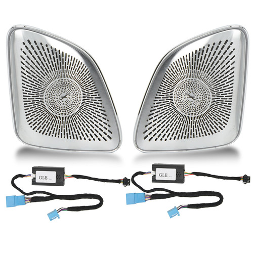 64 Color Tweeter Cover With LED Ambient Lighting Replacement for Mercedes‑Benz GLE GLS‑Class W167 X167 2020 Onwards