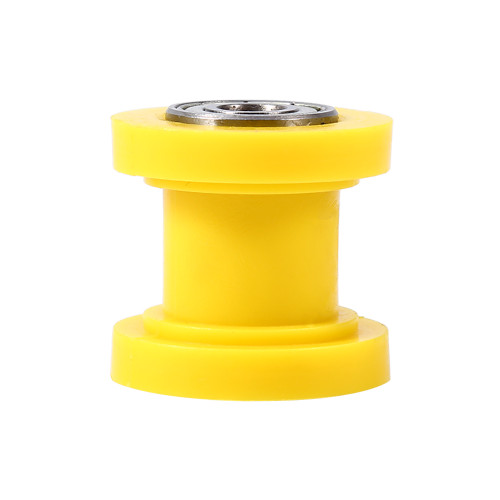 8mm ID Chain Roller Tensioner Guide Wheel Chinese Dirtbike Pit Bike Yellow