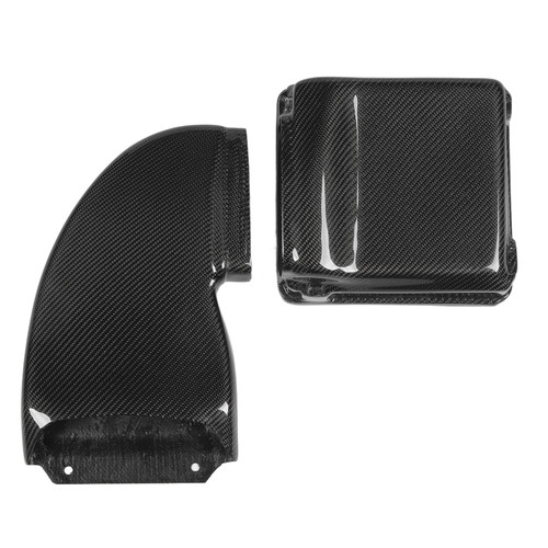Carbon Fiber Air Intake Box Replacement for Mitsubishi Lancer Evolution 7 8 9 2001 to 2007
