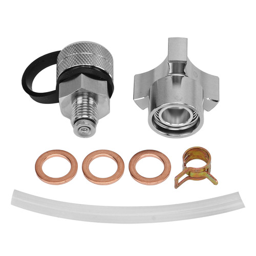 Oil Drain Valve Leak Proof Rust Proof Compact Structure Stainless Steel Drain Hose Attachment M12x1.5