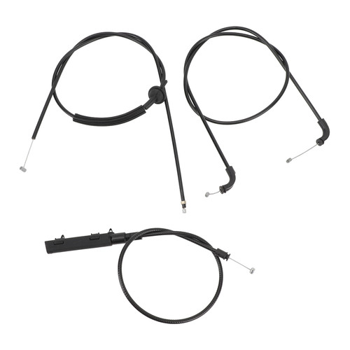 3Pcs Engine Hood Release Cable 51237197474 Enhanced Performance Hood Release Cable Wire for 740I 745I 745LI 750I 750LI 760I 760LI Alpina B7