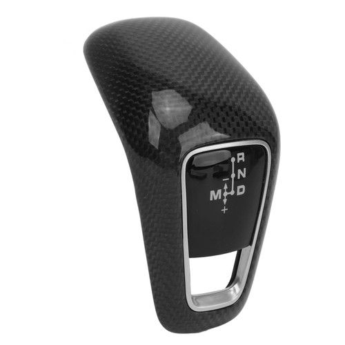 Gear Shift Knob Cover Real Carbon Fiber Glossy Stylish Look for Cayenne 9YA 9YB 2017 to 2023