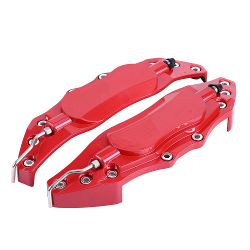 2pcs Car Aluminum Brake Caliper Protector Cover for Wheel Hub 16in-17in Medium