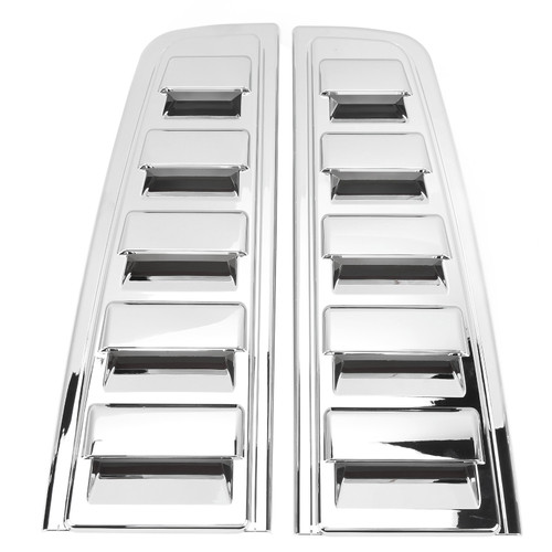 2PCS Car Tail Light Trim Frame Electroplating Bright Glossy Rust Proof Replacement For Hummer H2 2003‑2009