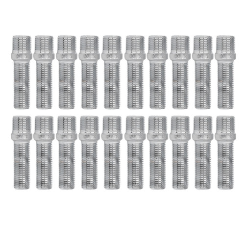 20Pcs Wheel Stud Conversion Screw Adapter 32mm Shank for TT A3 S3 A4 S4 A5 S5 A6 S6 A8 A7 S7 Q5 Q7 SQ5 M14x1.25-M12x1.5