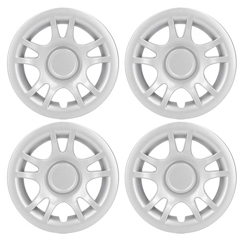 4pcs 8in Golf Cart Wheel Hub Cap Reduce Wind Resistance Scratch Resistant Universal Replacement for E‑Z‑GO