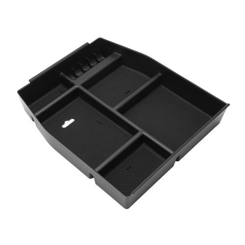 5 Slot Center Console Armrest Storage Box Car Interior Accessories Replacement for Ford 2015‑2019