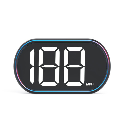 Heads-Up Display Digital Speedometer GPS MPH Speedometer for Car Trucks Plug and Play Large Screen High-definition Display