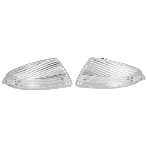 Pair Rearview Mirror Turn Signal Light A2048200821 Fit for MercedesBenz W164 ML300 ML450 ML500 W204 C250 C300 C350 0814