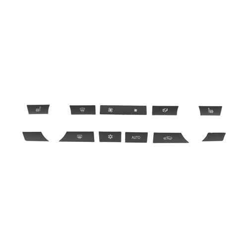 11pcs A/C Heater Button Cap Covers 61319313922 Replacement for 5 6 7 Series F07 F06 F01