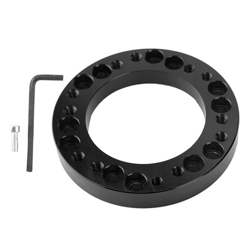 12.5mm Universal Car Steering Wheel Hub Racing Spacer Pad Adapter Kit