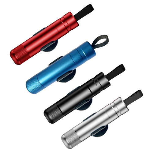 Car Safety Hammer Aluminum Alloy Safe Hammer Glass Breaker Multi-purpose Seat Belt Cutter Vehicle Emergency Tool