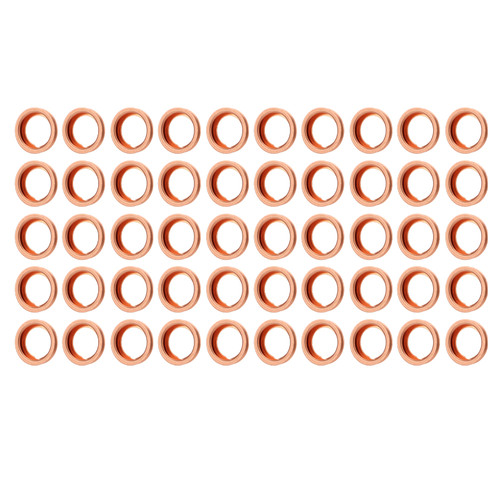 50pcs Oil Drain Plug Gasket 1102601M02 Copper Oil Crush Washers Replacement for Infiniti EX35 FX35 FX45 FX50 G20 G25 G35