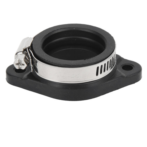 Motorcycle Carburetor Adapter Rubber Black Intake Manifold Carb Boot for KEIHIN KOSO OKO 60‑29mm / 2.36‑1.14in