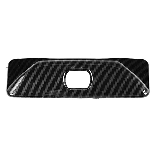 Carbon Fiber Texture Electronic Handbrake P Button Cover Fit for Mercedes Benz C Class GLK w204 08-14