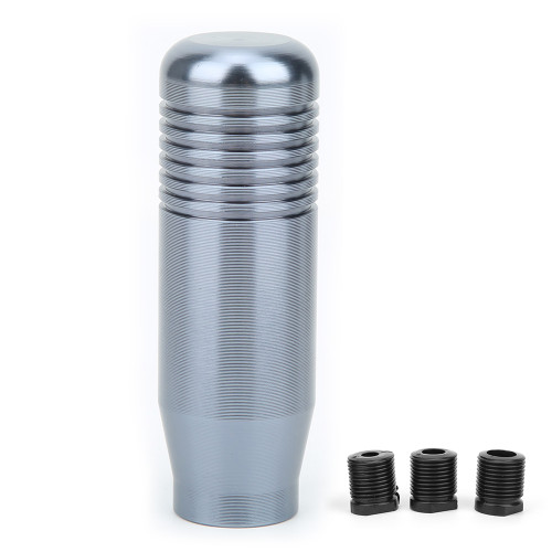 Gear Knob Head Universal Shift Knobs with Adapter for Manual Transmission Shifter Cars Titanium