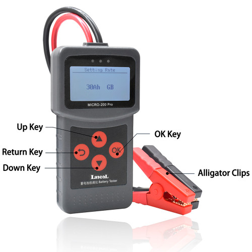 12V Car Motorcycle Battery Tester SAE CCA JIS Digital Battery Analyzer Truck Motorcycle Automotive Car Diagnostic Tool