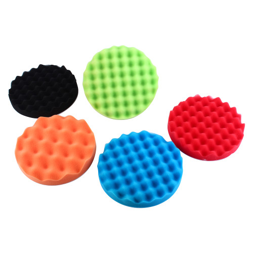 7" Polishing Sponge Waxing Buffing Pad Compound Auto Car Polisher Drill Kit 30mm