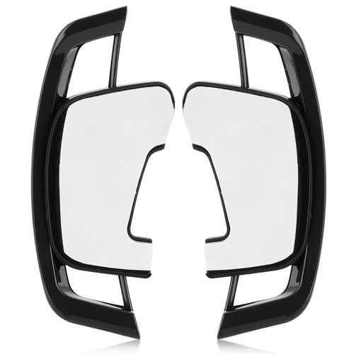 Pair Paddle Shifter Extensions Steering Wheel Shift Cover Fit for MK7 MK7.5 R 2013‑2020Black