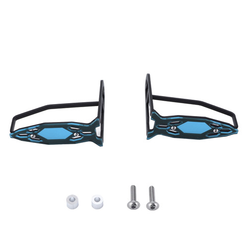 2 Pcs Motorcycle Turn Signal Lamp Protector Motorcycle Refitting Replacement for R1200GS R1250GS ADVBlue Rear
