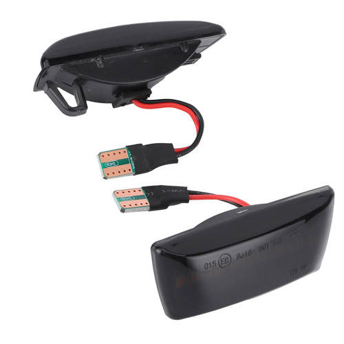 Car modification Side Marker Fender Turn Signal Light for Opel Corsa D Smoky Color