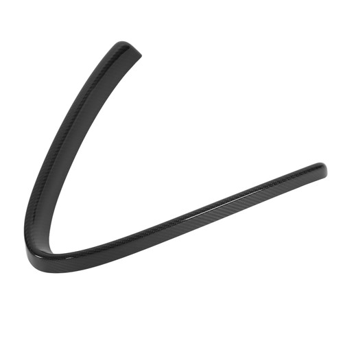 Front Grille Cover Frame V Shape Carbon Fiber Replacement for Alfa Romeo Giulia 2016‑2021