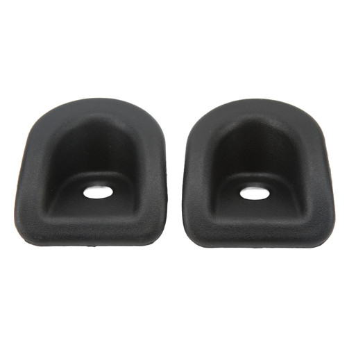 2 Pcs Door Lock Knob Grommet 7R3Z 63220A51 AC Left Driver Door Trim Panel Bezels Replacement for Ford Mustang 2006‑2014 Black