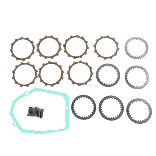 Clutch Kit Friction Discs Disks Springs Gasket 5Y1‑16331‑01‑00 Fit for Raptor 350 2004‑2013