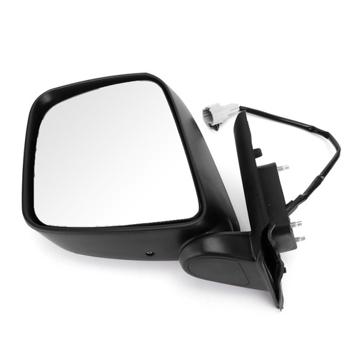 Outside Auto Mirror Left HfZ9324748 Black Replacement for Nissan NV200 2010‑2016