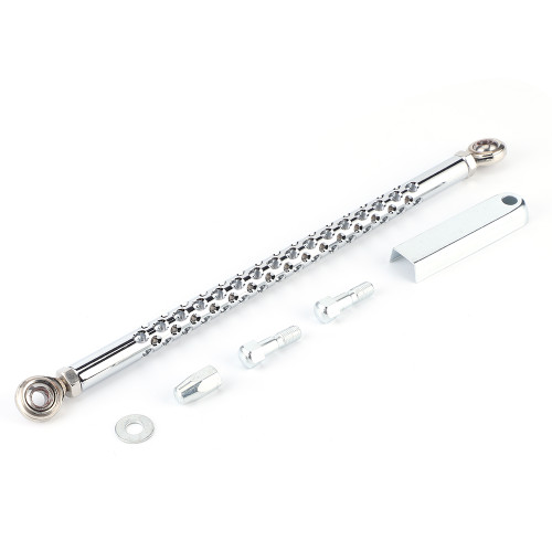 Gear Shift Linkage Shifter Link Chromed Mesh Style Fits for FXS/FXST/FLST 1986-2014