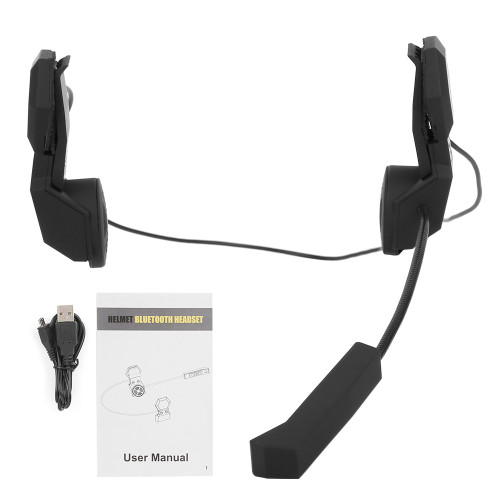 Bluetooth Helmet Headphone Portable Anti‑Interference Hands‑Free Music Headset BT9